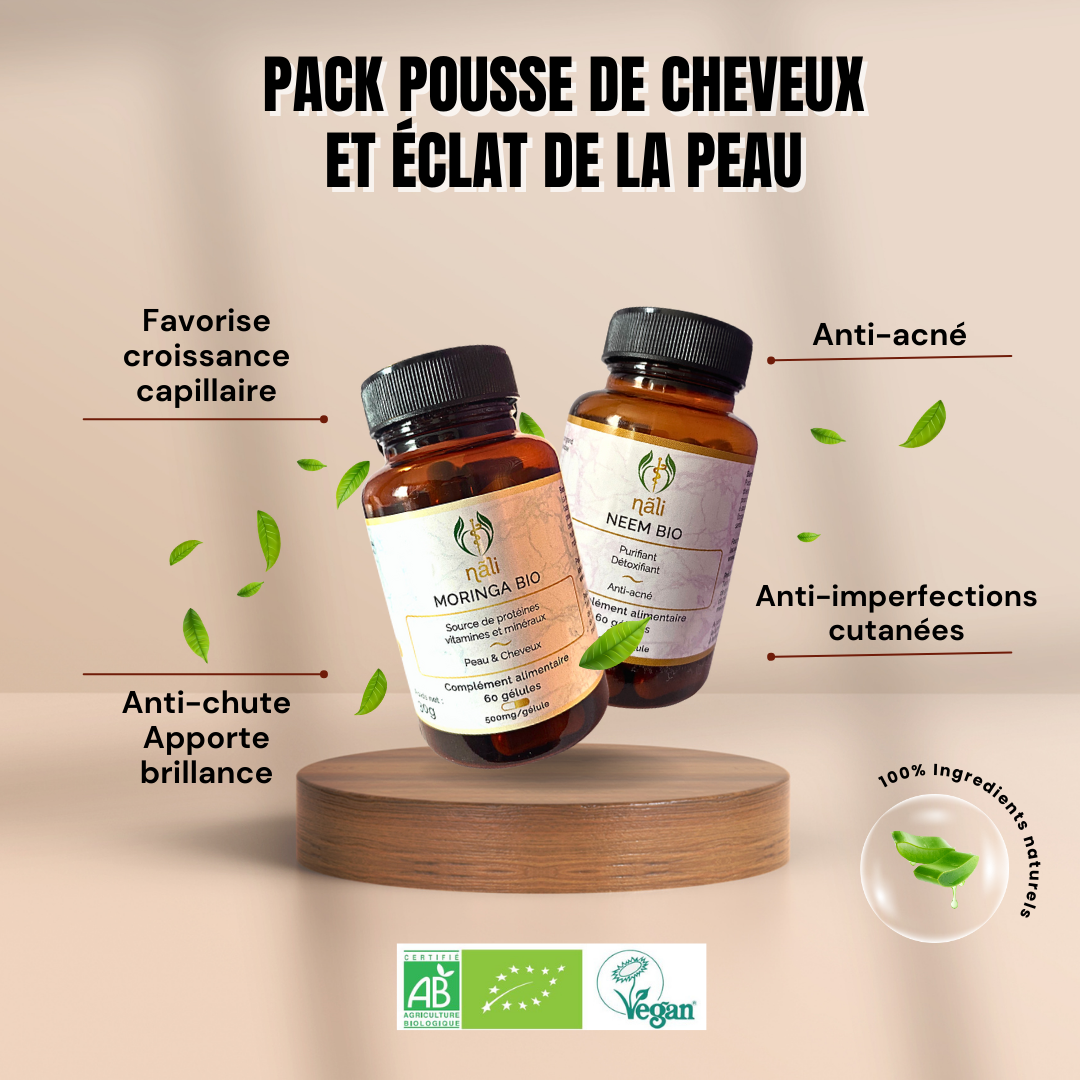Combo Pousse Intensif Cheveux & Skincare